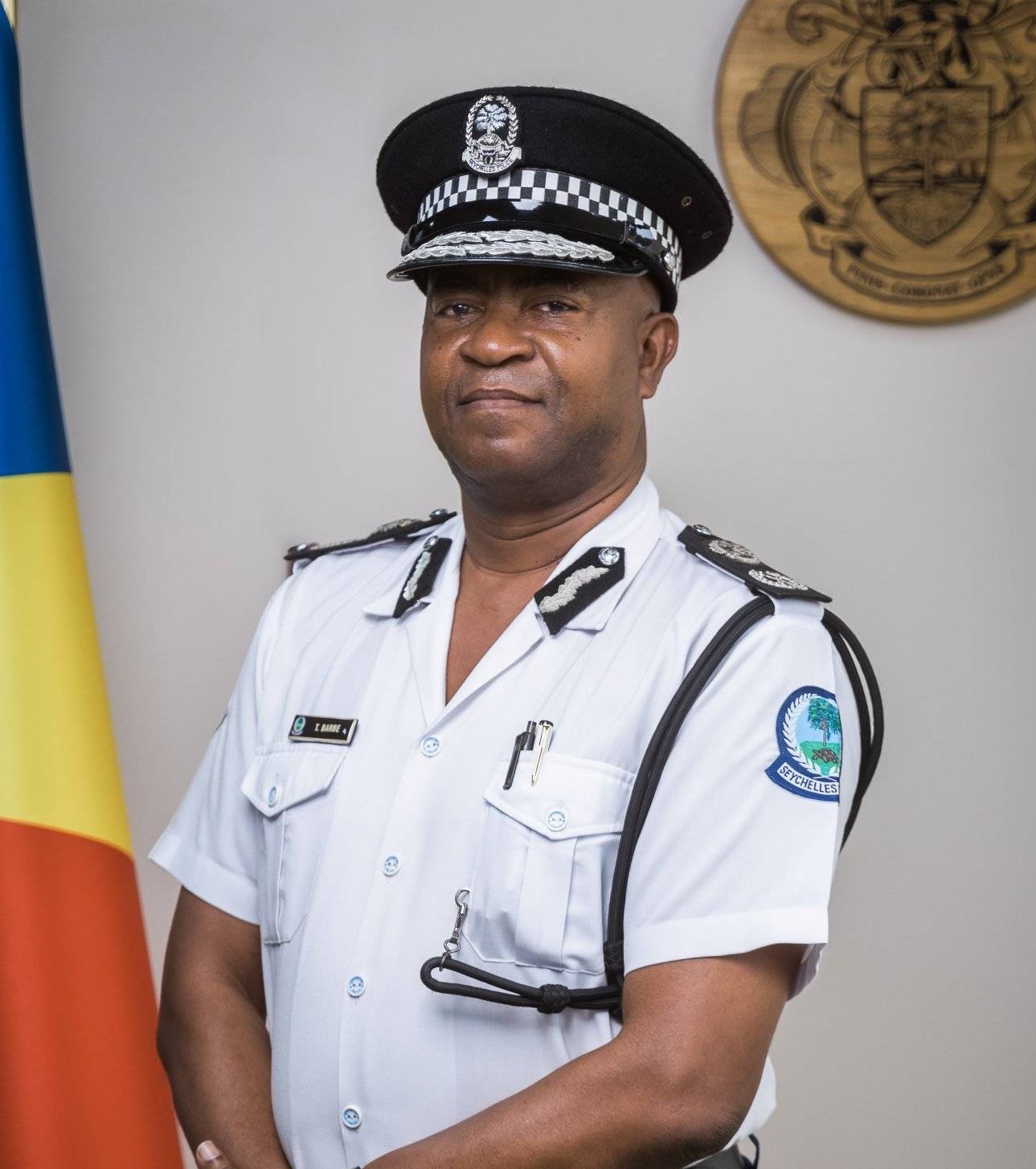 Commissioner of Police Ted Barde